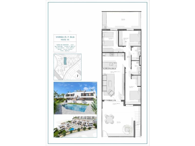 Bungalow for sale in Vera - € 268,500 (Ref: 9220507)