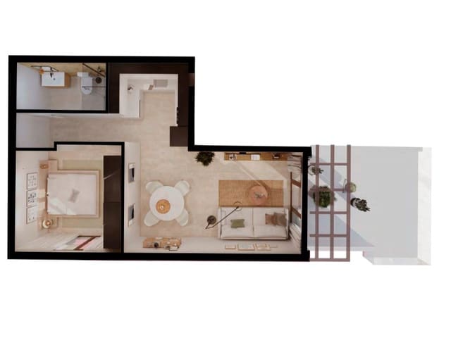 Apartamento en Vera en venta con garaje - 187.950 € (Ref: 9391071)