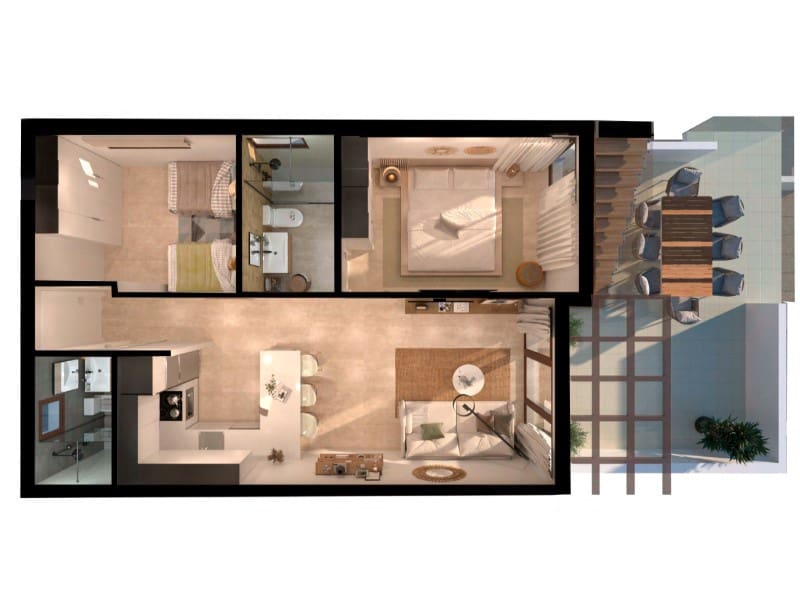 Lejlighed til salg i Vera med garage - € 187.950 (Ref: 9391071)