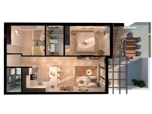 Apartamento en Vera en venta con garaje - 187.950 € (Ref: 9391071)