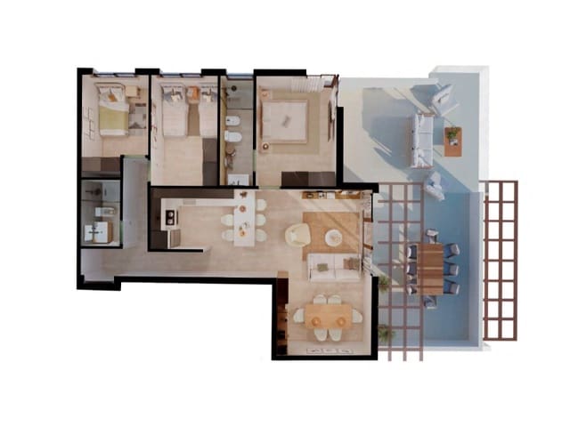 Apartamento en Vera en venta con garaje - 187.950 € (Ref: 9391071)