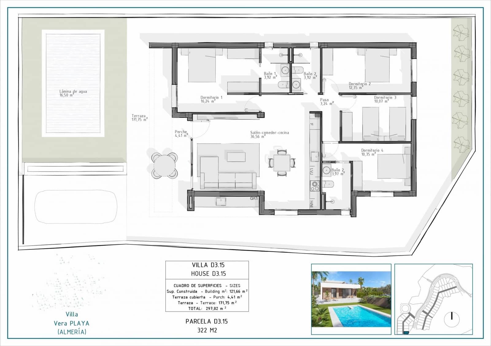 Villa/Maison à vendre à Puerto del Rey avec garage - 465 000 € (Ref: 9440785)