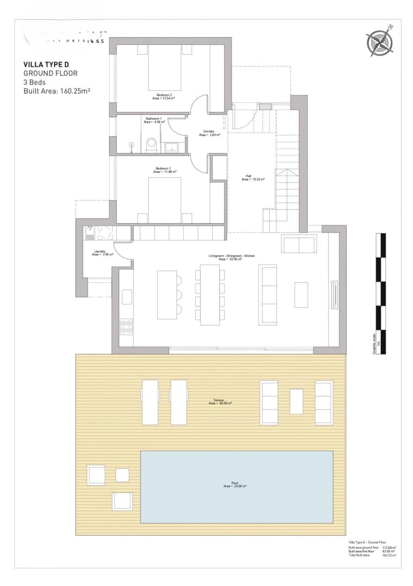 3 soverom Villa til salgs i Vera med svømmebasseng garasje - € 585 000 (Ref: 9440793)