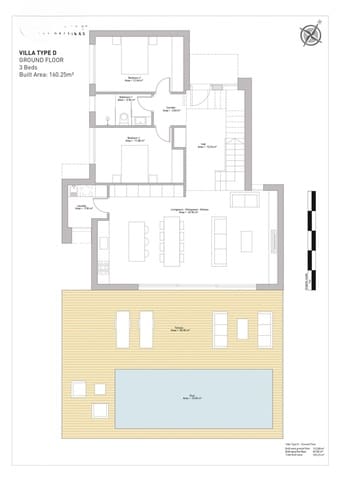3 soveværelse Villa til salg i Vera med swimmingpool garage - € 585.000 (Ref: 9440793)