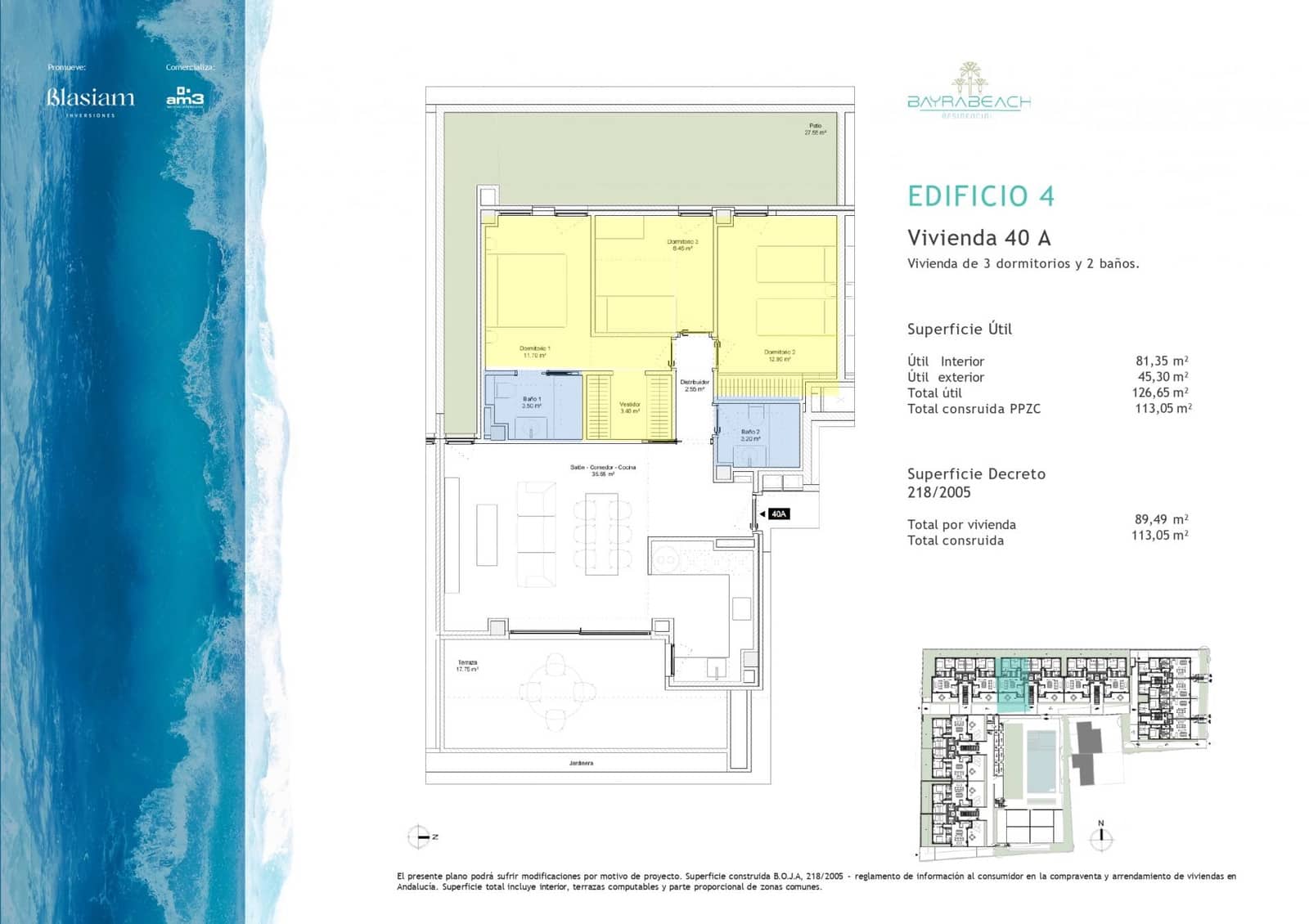 3 bedroom Apartment for sale in Vera - € 426,600 (Ref: 9440796)