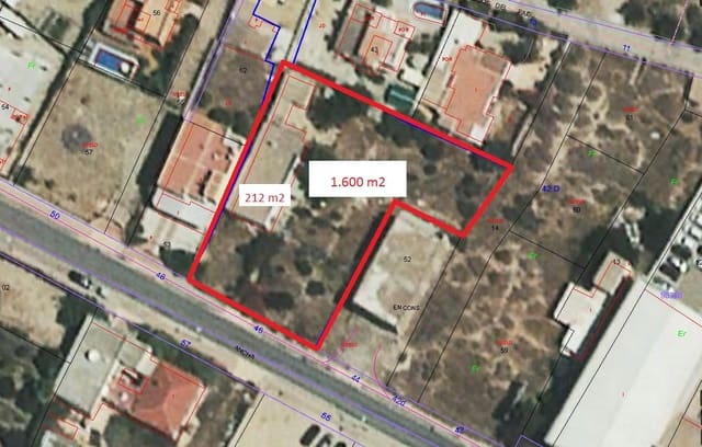 Byggegrund til salg i Vera - € 280.000 (Ref: 9446568)