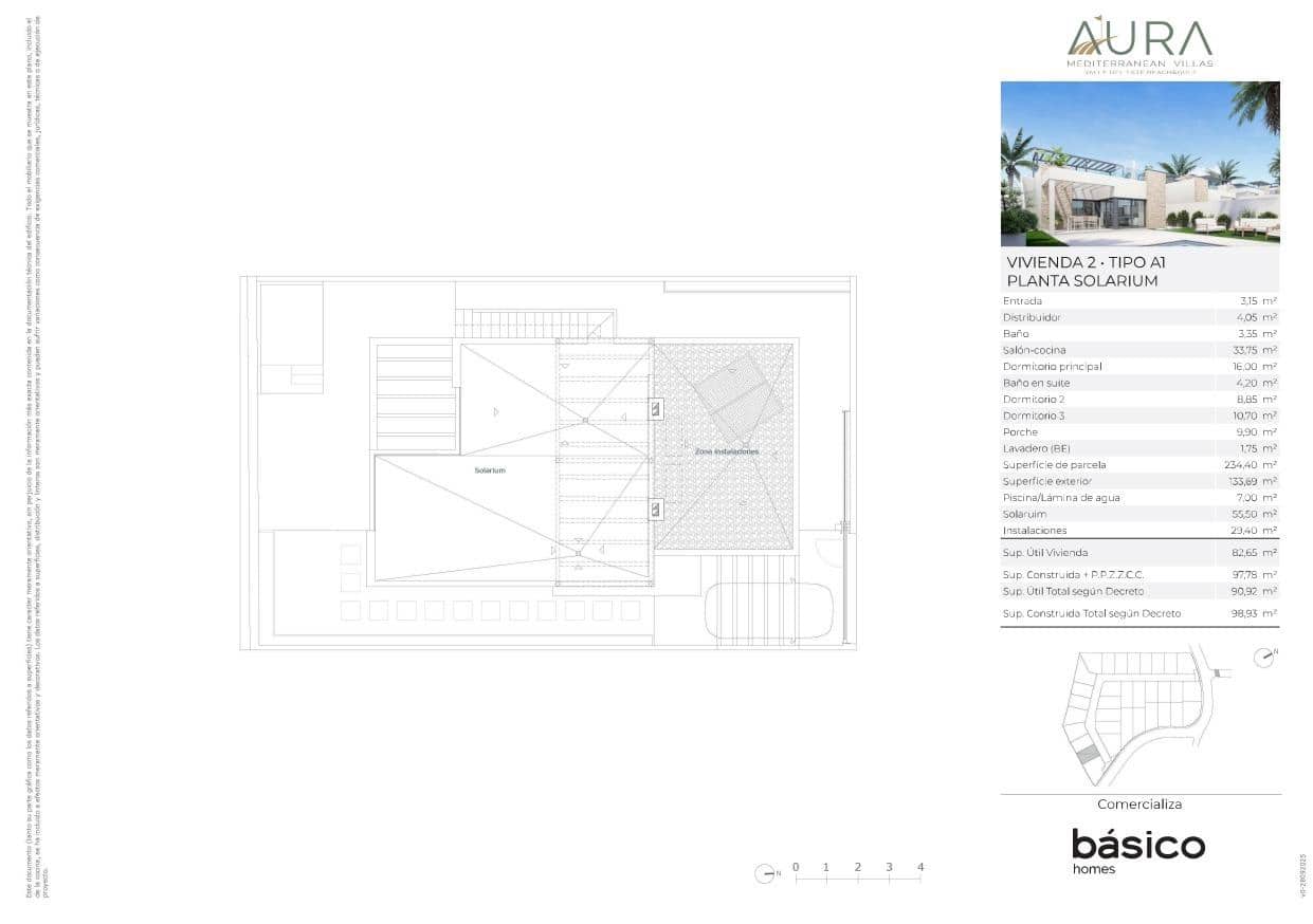 3 soveværelse Villa til salg i Valle del Este - € 295.000 (Ref: 9466084)