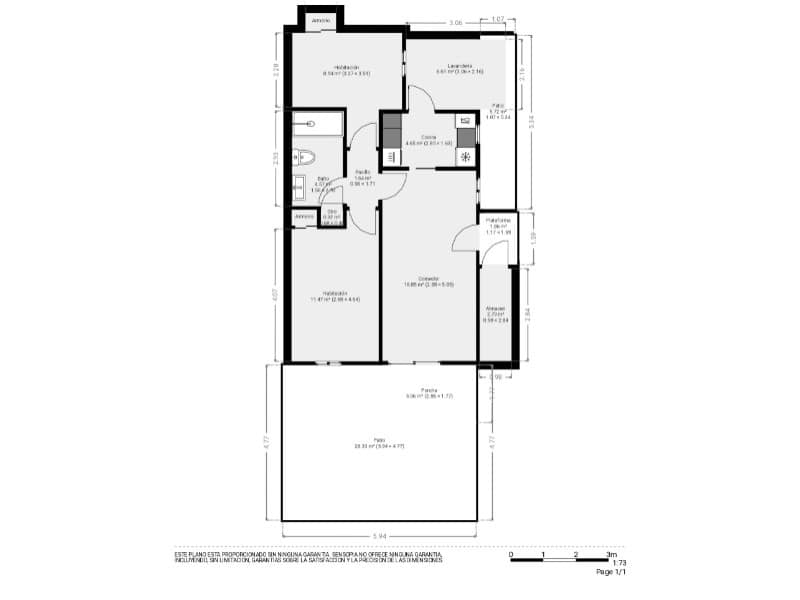 2 slaapkamer Appartement te koop in Vera met zwembad garage - € 230.000 (Ref: 9619458)