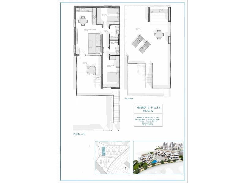 2 quarto Bungalow para venda em Vera - 304 900 € (Ref: 9698777)