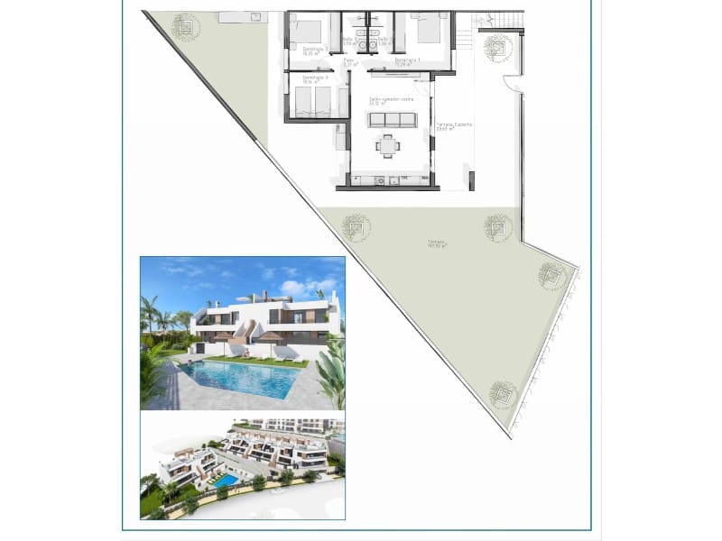 2 quarto Bungalow para venda em Vera - 304 900 € (Ref: 9698777)