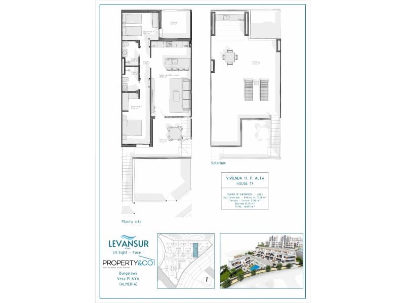 2 quarto Bungalow para venda em Vera - 304 900 € (Ref: 9698777)