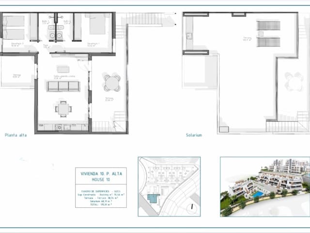 2 Zimmer Bungalow zu verkaufen in Vera - 324.900 € (Ref: 9698778)