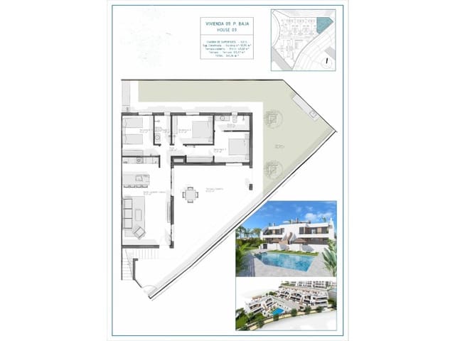 3 slaapkamer Bungalow te koop in Vera - € 349.900 (Ref: 9698779)