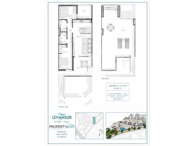 2 Zimmer Bungalow zu verkaufen in Vera - 298.500 € (Ref: 9866905)