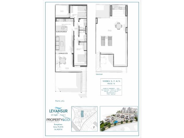 2 chambre Bungalow à vendre à Vera - 298 500 € (Ref: 9866907)