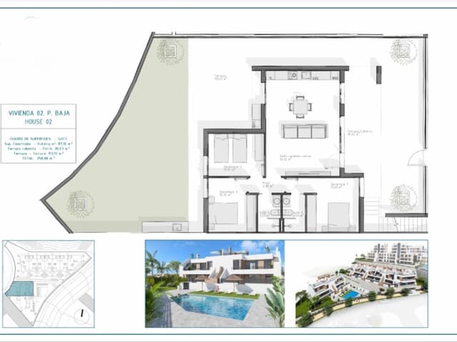 2 chambre Bungalow à vendre à Vera - 298 500 € (Ref: 9866907)