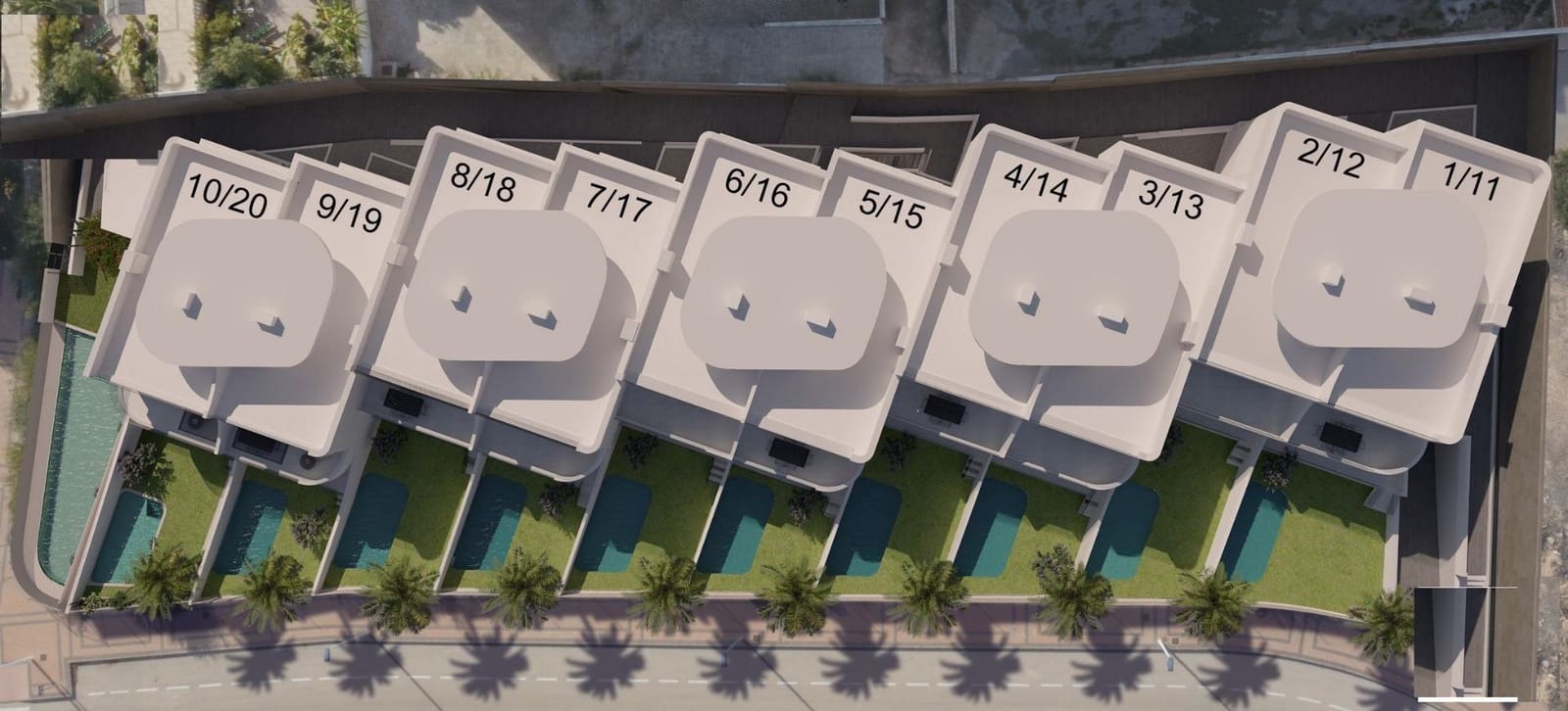 2 soverom Bungalow til salgs i Cabo Cervera med svømmebasseng - € 550 000 (Ref: 9562099)