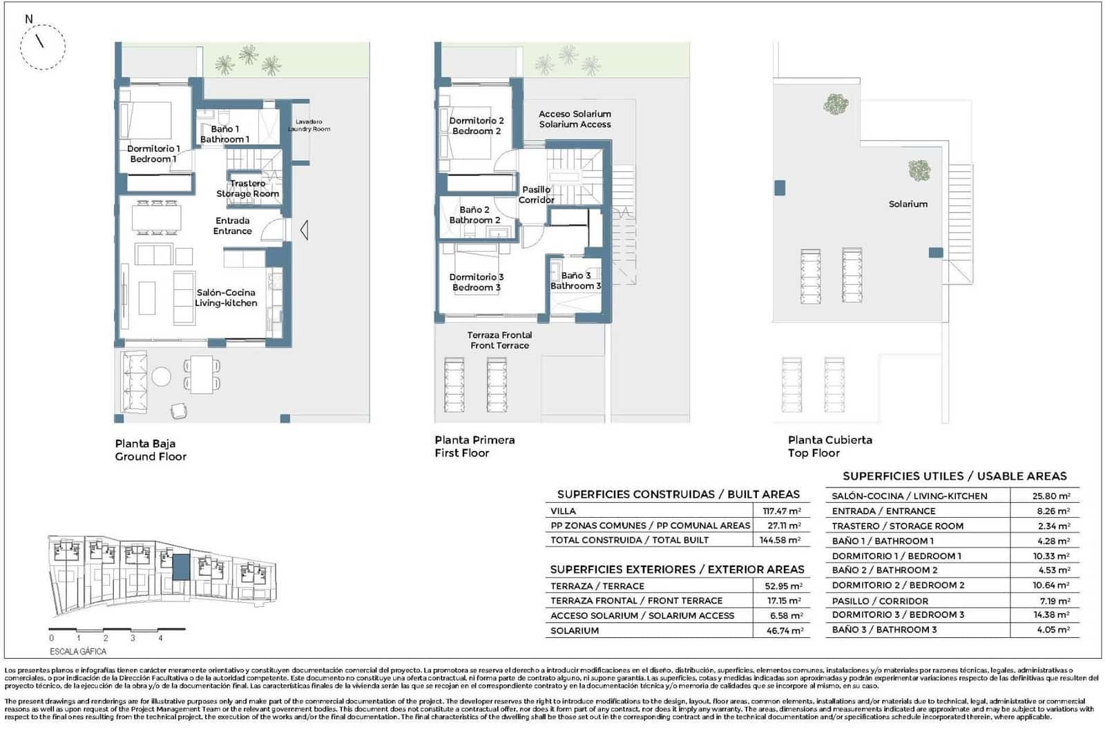 3 bedroom Apartment for sale in Corvera with pool - € 369,000 (Ref: 9739089)