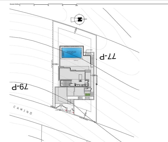 2 sovrum Villa till salu i Cumbre del Sol, Benitachell / Benitatxell med pool - 739 000 € (Ref: 9787455)