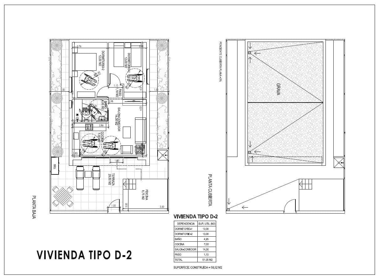2 Zimmer Apartment zu verkaufen in Vera mit Pool - 370.000 € (Ref: 9800682)