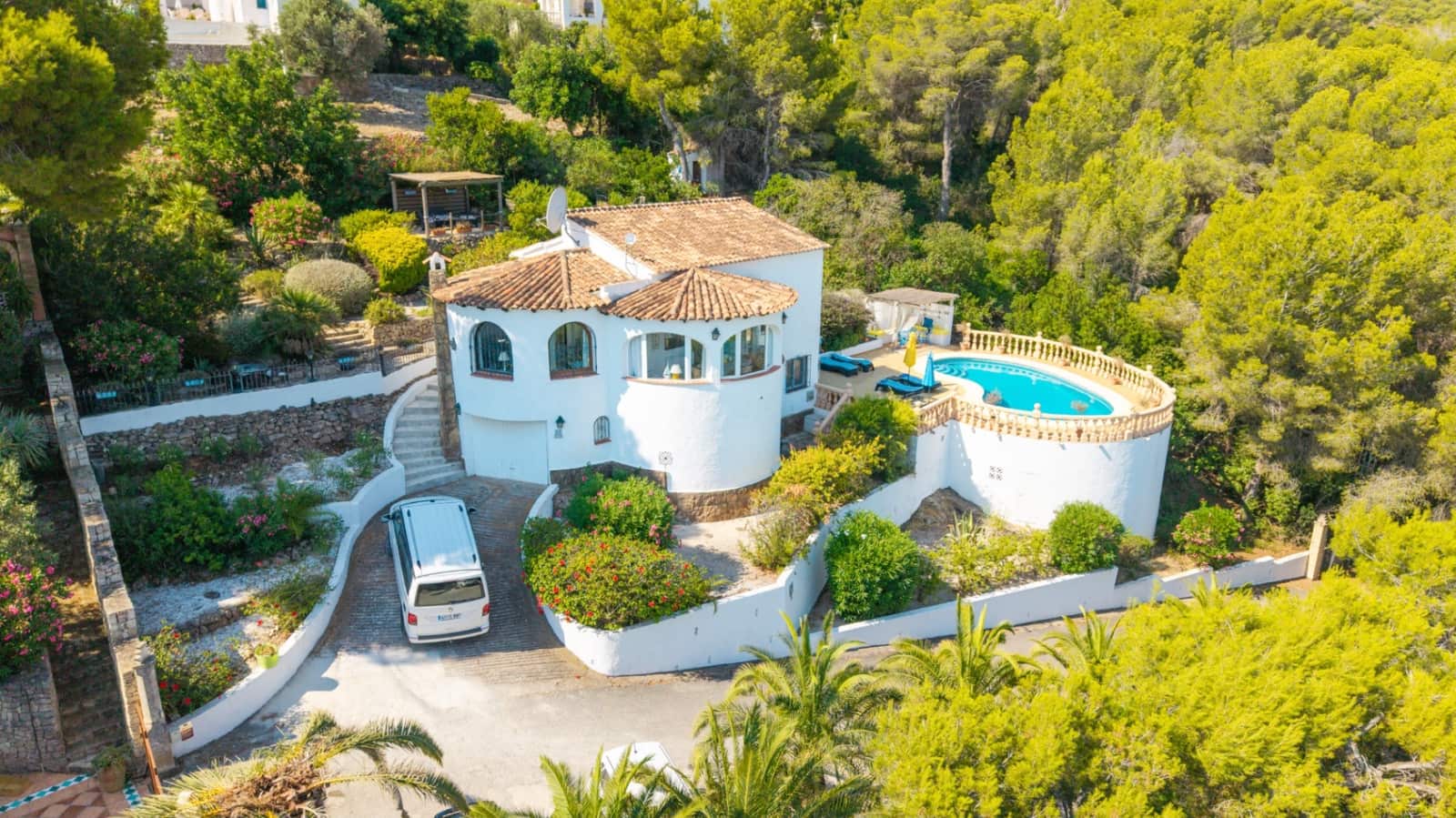 2 makuuhuone Huvila myytävänä paikassa Javea / Xabia mukana uima-altaan 
autotalli - 695 000 € (Ref: 10120478)