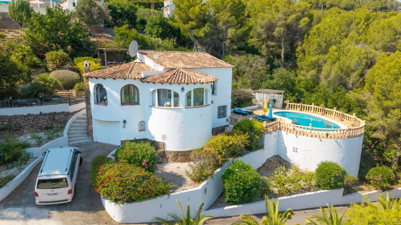 2 makuuhuone Huvila myytävänä paikassa Javea / Xabia mukana uima-altaan 
autotalli - 695 000 € (Ref: 10120478)