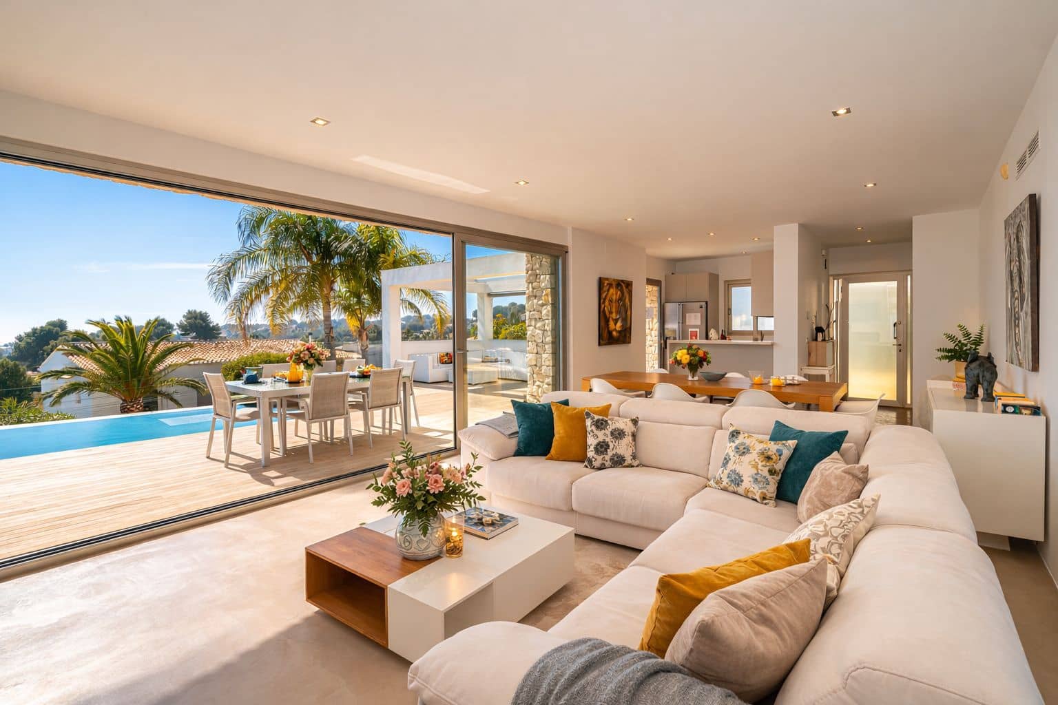 4 soverom Villa til salgs i Javea / Xabia med svømmebasseng garasje - € 1 299 000 (Ref: 10135188)