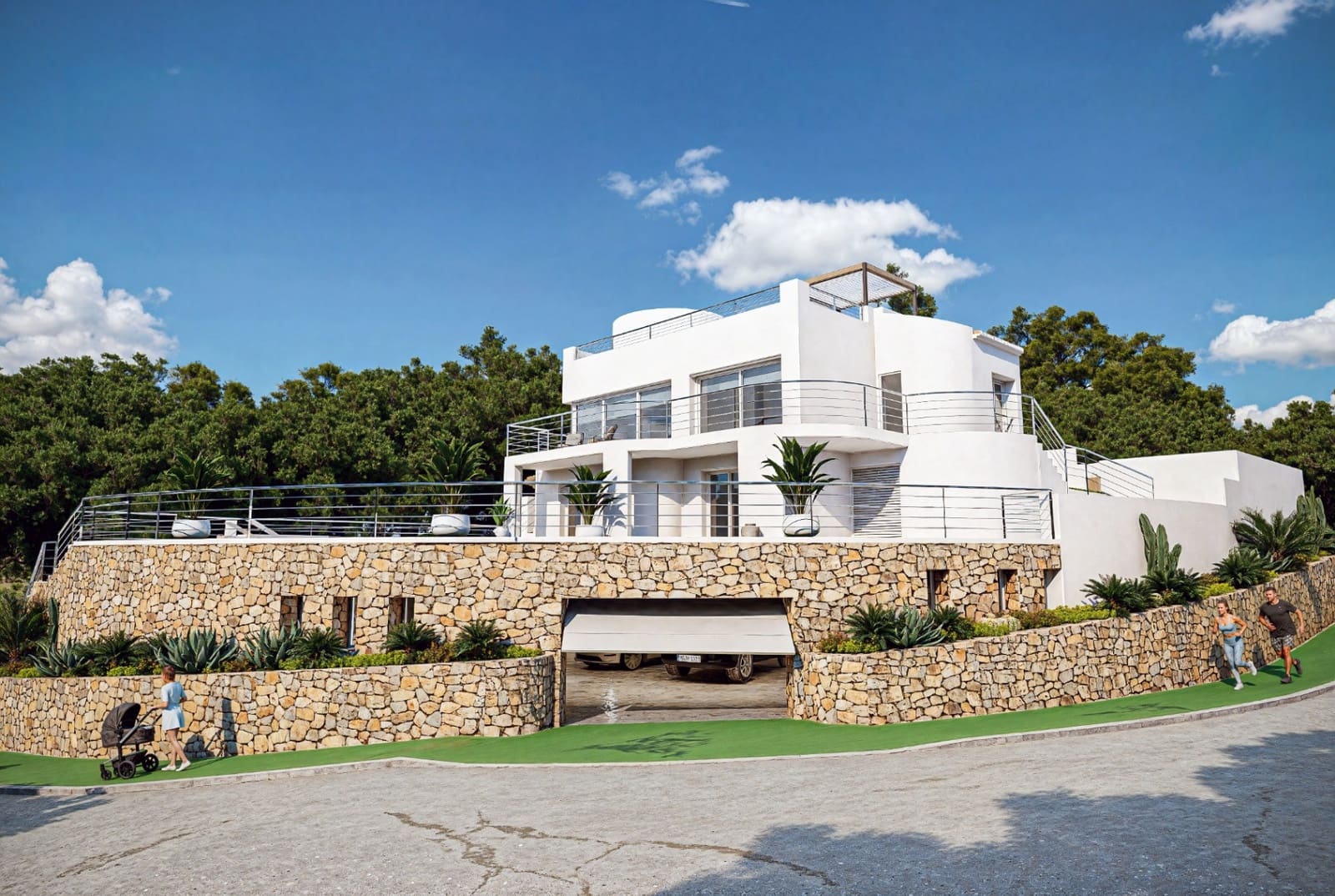 4 bedroom Villa for sale in Altea with pool garage - € 2,190,000 (Ref: 10184085)
