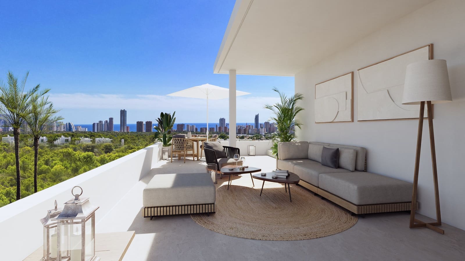 1 chambre Appartement à vendre à Finestrat avec piscine - 289 000 € (Ref: 10184087)