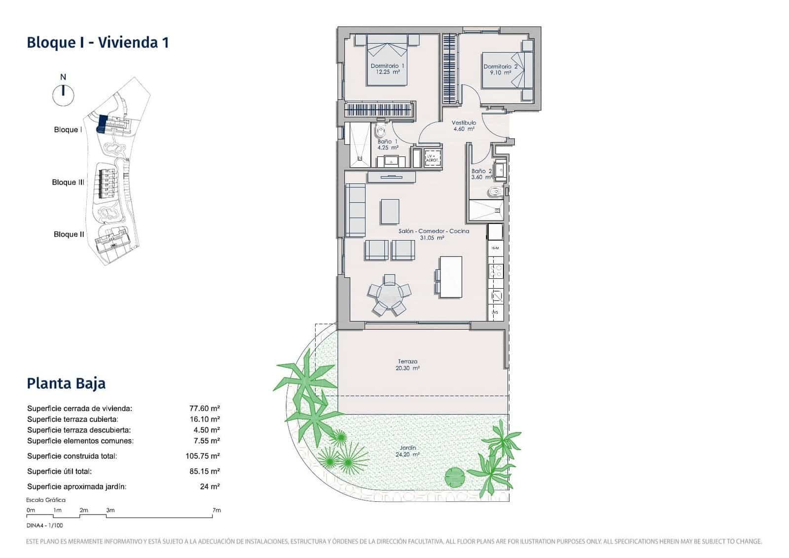 1 chambre Appartement à vendre à Finestrat avec piscine - 289 000 € (Ref: 10184087)