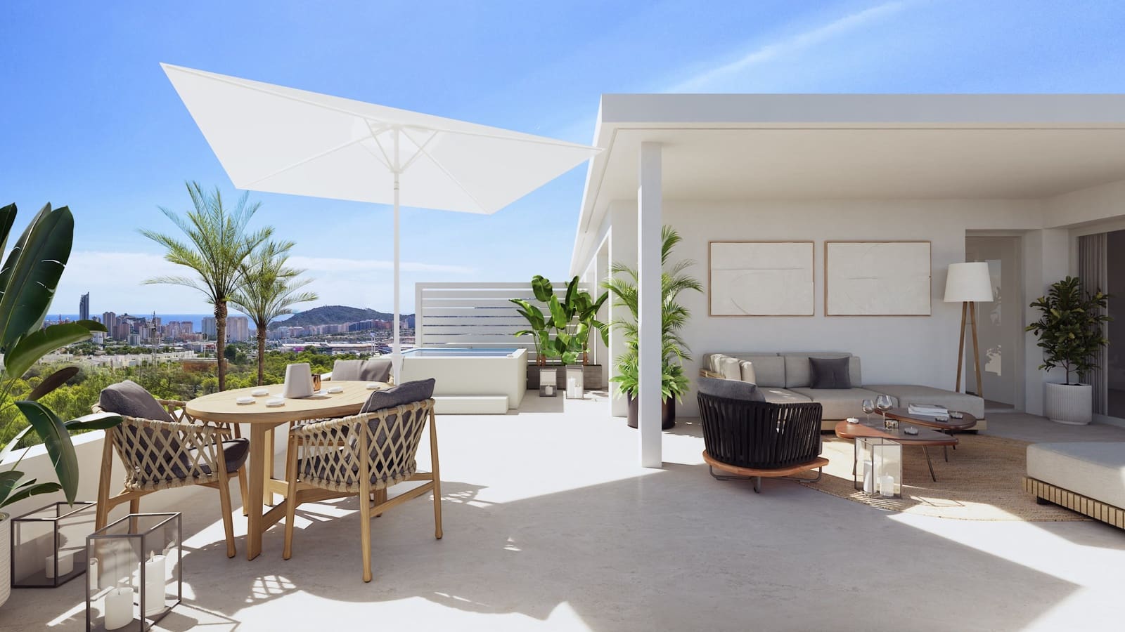 1 chambre Appartement à vendre à Finestrat avec piscine - 289 000 € (Ref: 10184087)