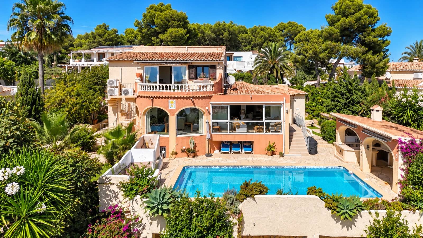 5 chambre Villa/Maison à vendre à Javea / Xabia avec piscine garage - 1 325 000 € (Ref: 10186204)