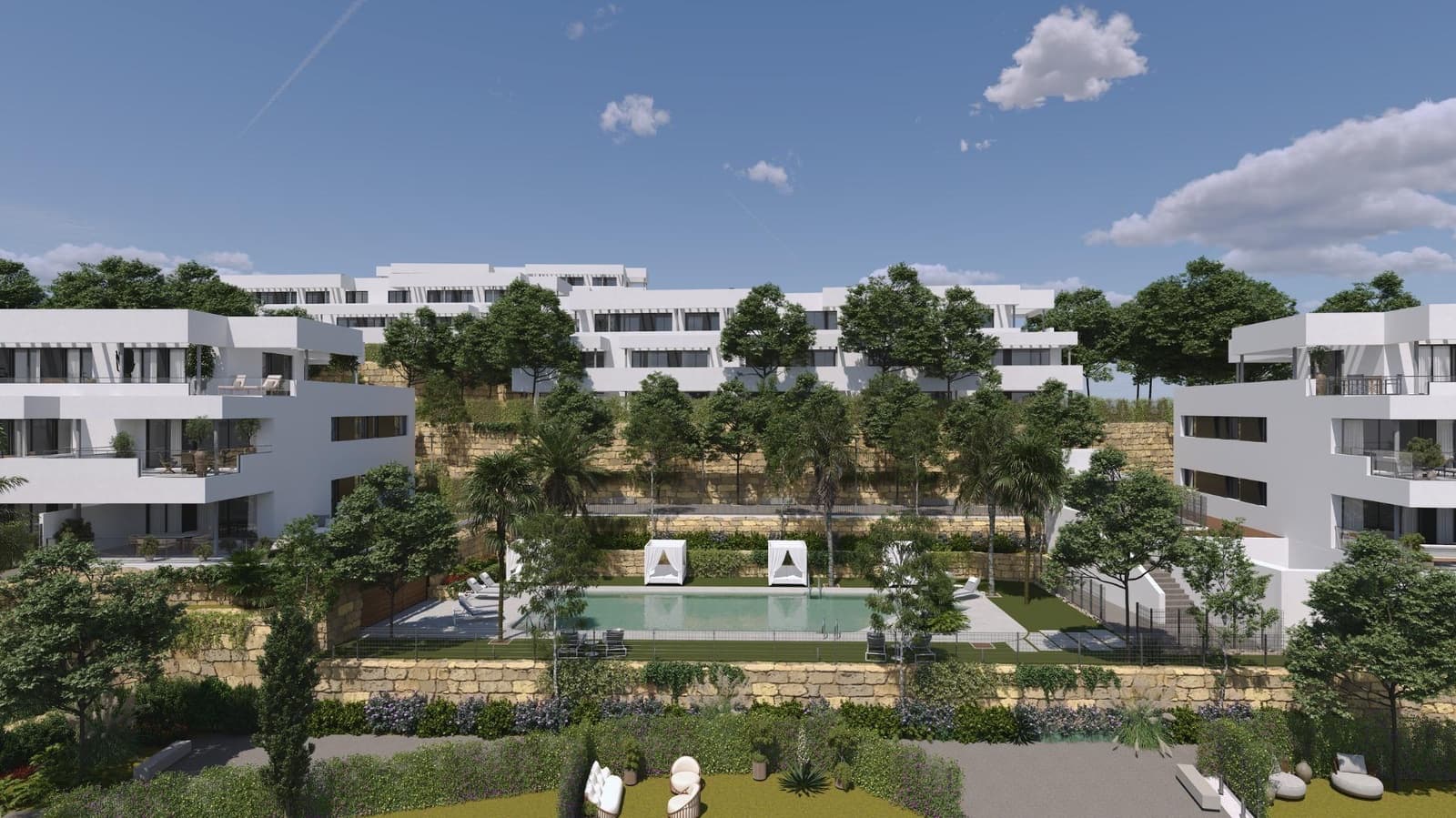 2 chambre Appartement à vendre à Casares avec piscine garage - 301 000 € (Ref: 10049269)