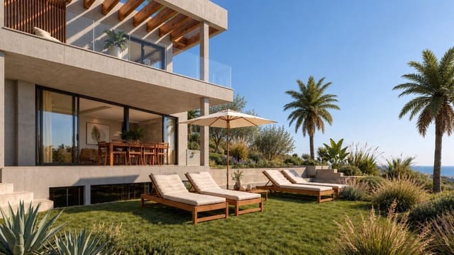 4 sypialnia Willa na sprzedaż w Valle Romano Golf, Estepona z basenem garażem - 1 295 000 € (Ref: 10159689)