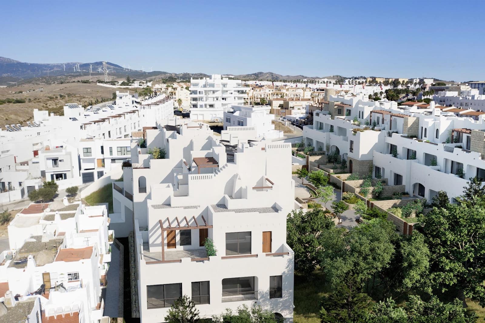 2 slaapkamer Penthouse te koop in Tarifa met zwembad garage - € 495.000 (Ref: 8094211)