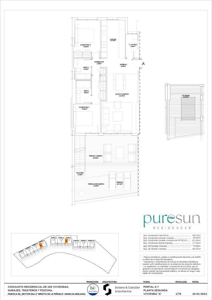 2 camera da letto Attico in vendita in La Duquesa / Puerto de la Duquesa con piscina garage - 557.000 € (Rif: 8124364)