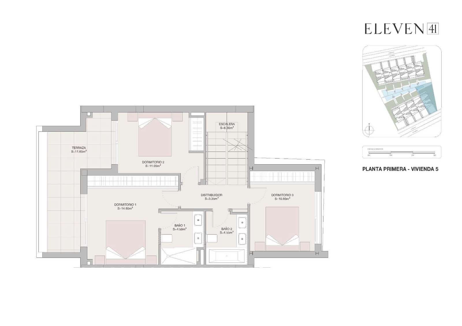 3 soveværelse Rækkehus til salg i Los Flamingos med swimmingpool garage - € 1.140.000 (Ref: 8202100)