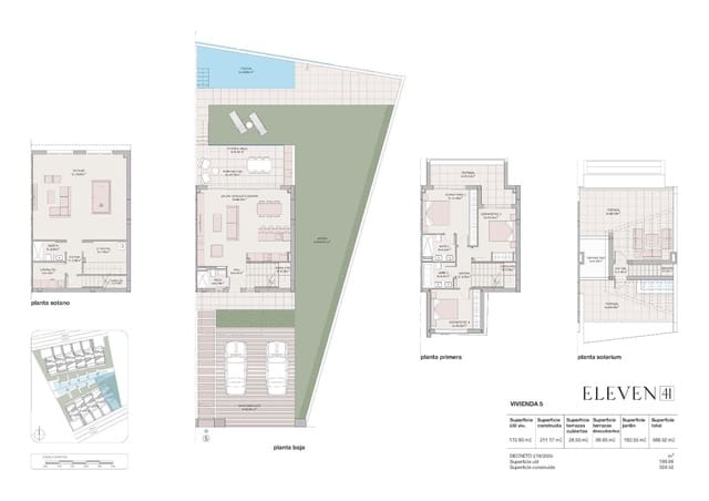 3 sypialnia Dom szeregowy na sprzedaż w Los Flamingos, Benahavís z basenem garażem - 1 140 000 € (Ref: 8202100)