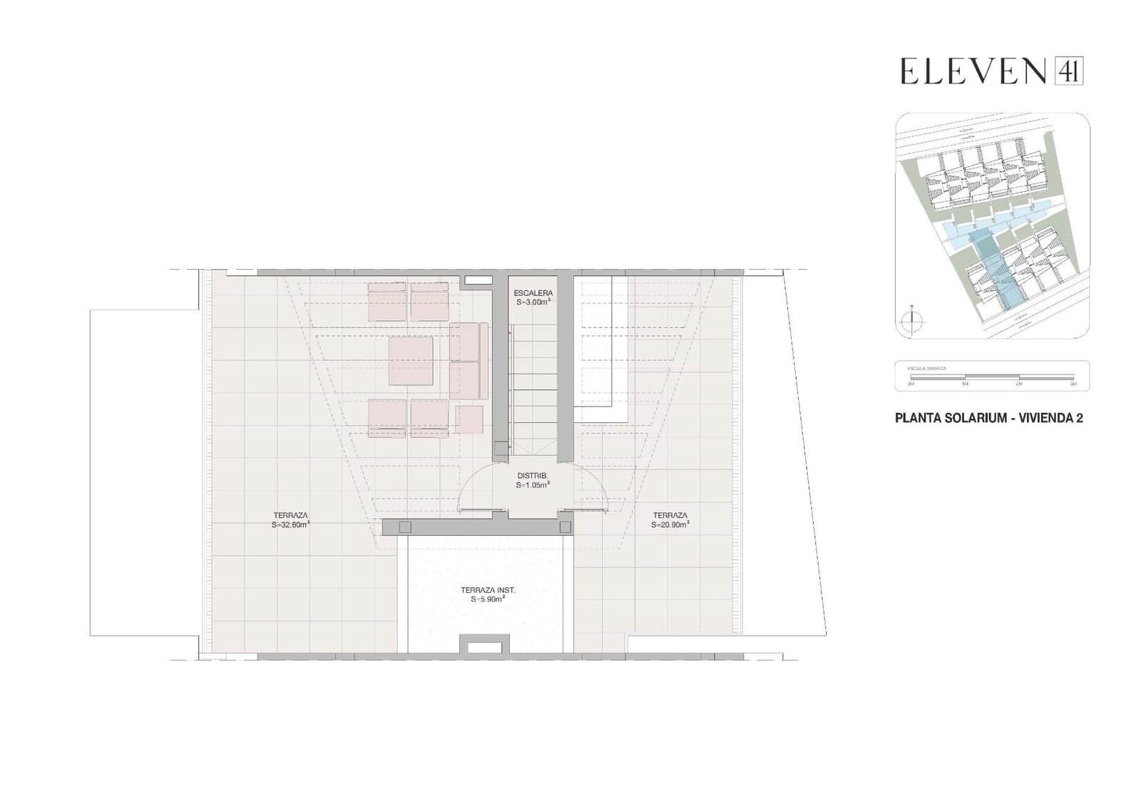 3 soveværelse Rækkehus til salg i Los Flamingos med swimmingpool garage - € 1.020.000 (Ref: 8202103)