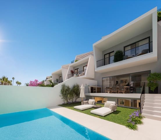 3 sypialnia Dom szeregowy na sprzedaż w Los Flamingos, Benahavís z basenem garażem - 1 020 000 € (Ref: 8202103)