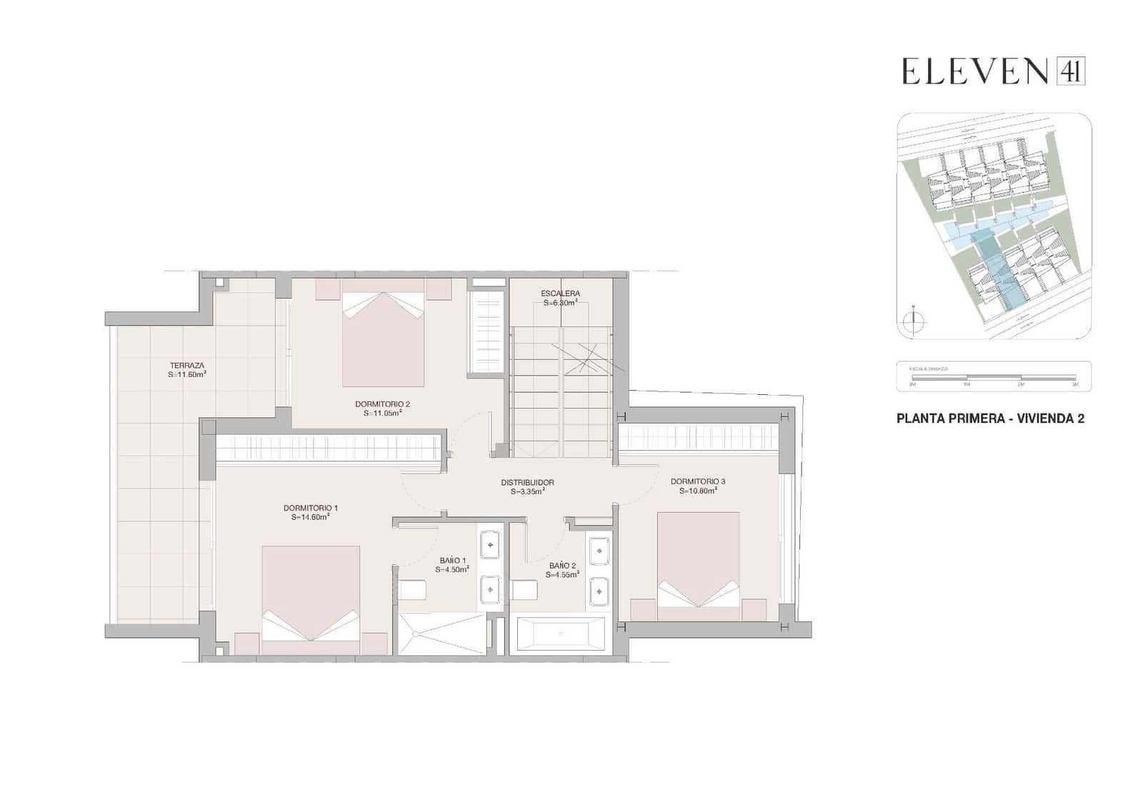 3 soveværelse Rækkehus til salg i Los Flamingos med swimmingpool garage - € 1.020.000 (Ref: 8202103)