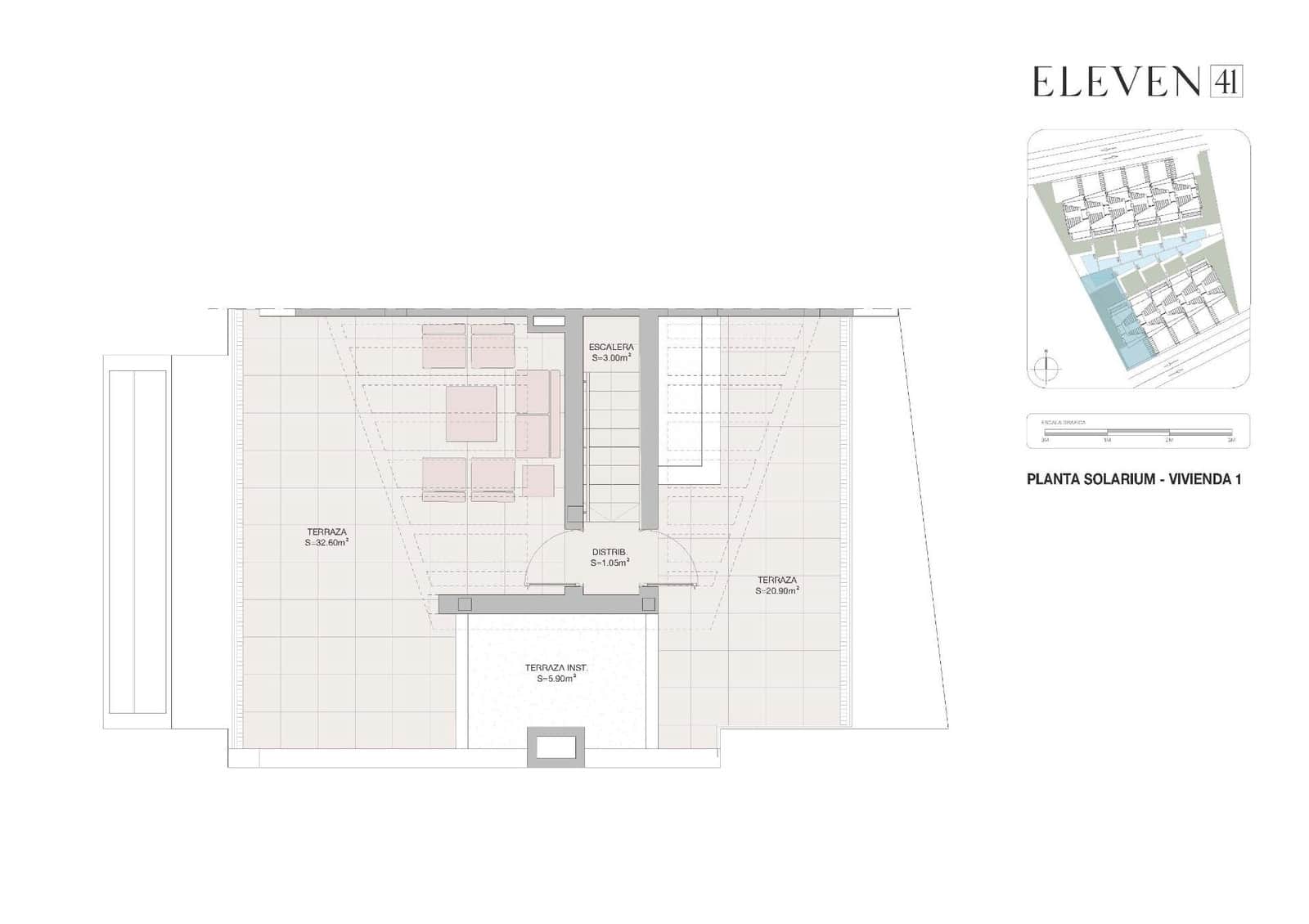 3 soveværelse Rækkehus til salg i Los Flamingos med swimmingpool garage - € 1.160.000 (Ref: 8202104)