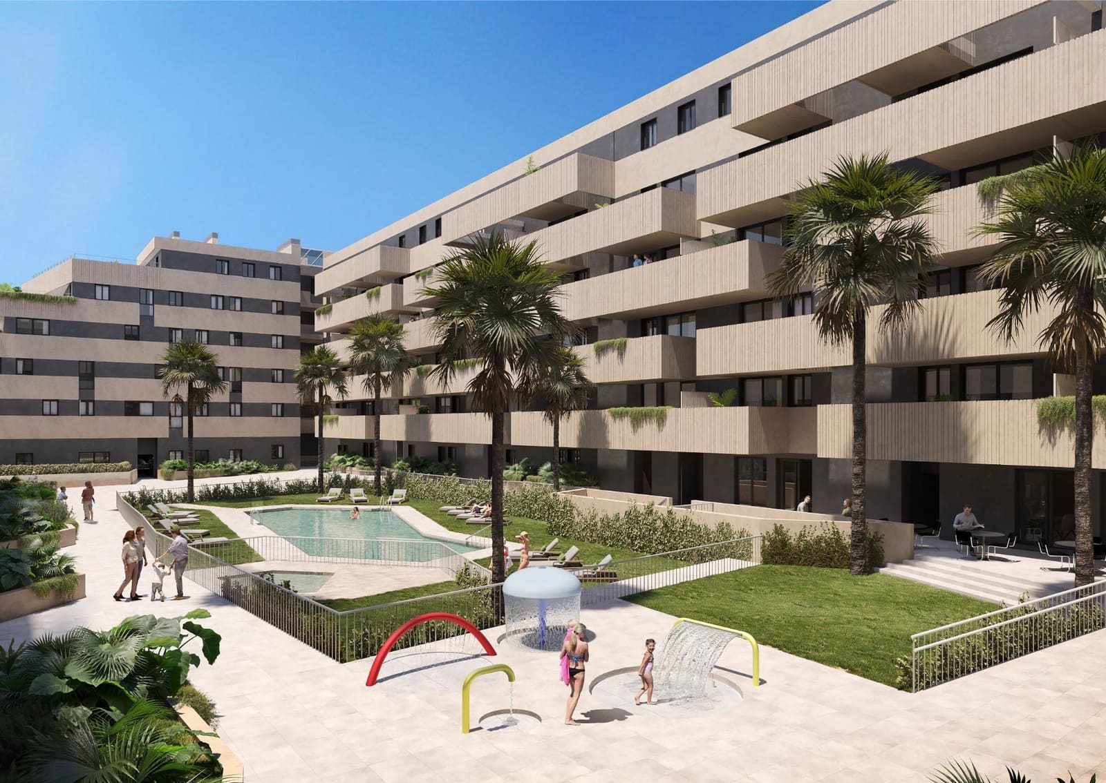 1 Zimmer Apartment zu verkaufen in Malaga Stadt mit Pool Garage - 262.000 € (Ref: 9257225)