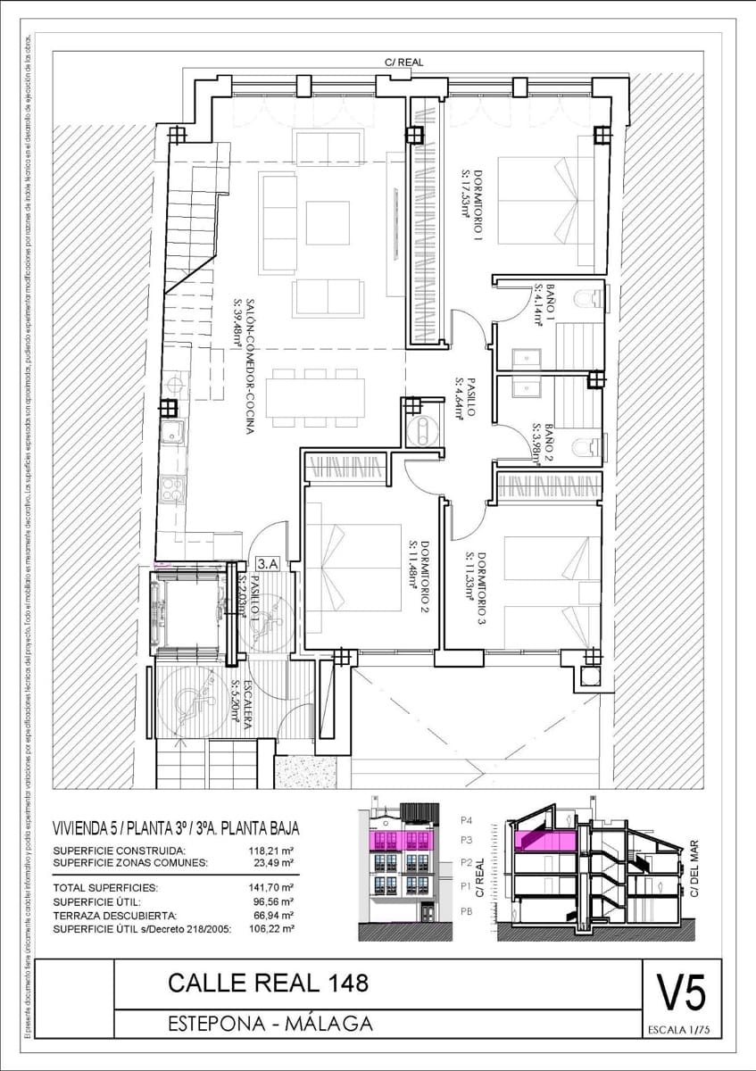 3 Zimmer Penthouse zu verkaufen in Estepona - 850.000 € (Ref: 9431231)
