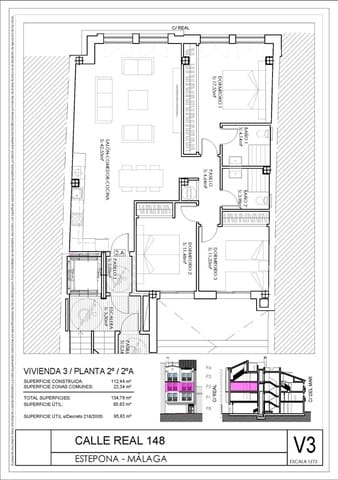 3 bedroom Flat for sale in Estepona - € 700,000 (Ref: 9431233)
