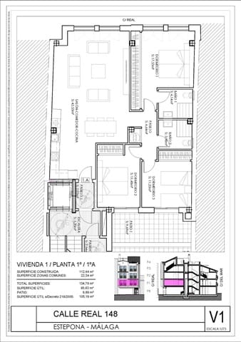 3 chambre Appartement à vendre à Estepona - 670 000 € (Ref: 9431235)