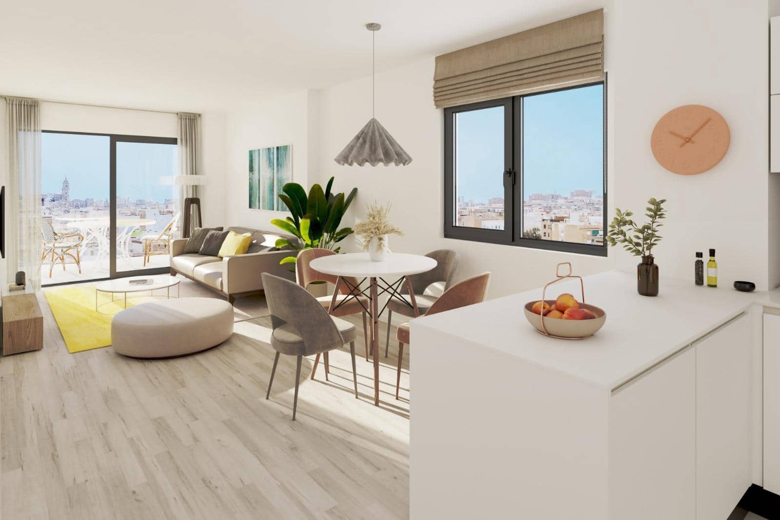 1 Zimmer Apartment zu verkaufen in Malaga Stadt mit Pool Garage - 350.000 € (Ref: 9433366)