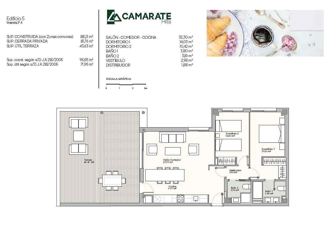 2 slaapkamer Penthouse te koop in Casares met zwembad garage - € 420.000 (Ref: 9551318)