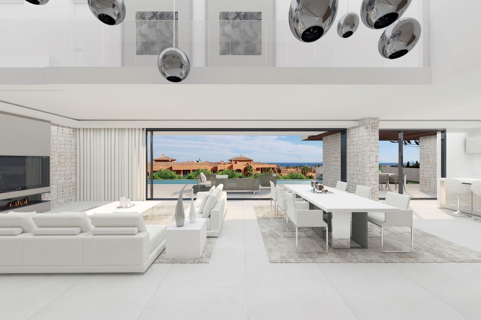 4 soveværelse Villa til salg i Los Flamingos med swimmingpool garage - € 2.630.000 (Ref: 8727582)