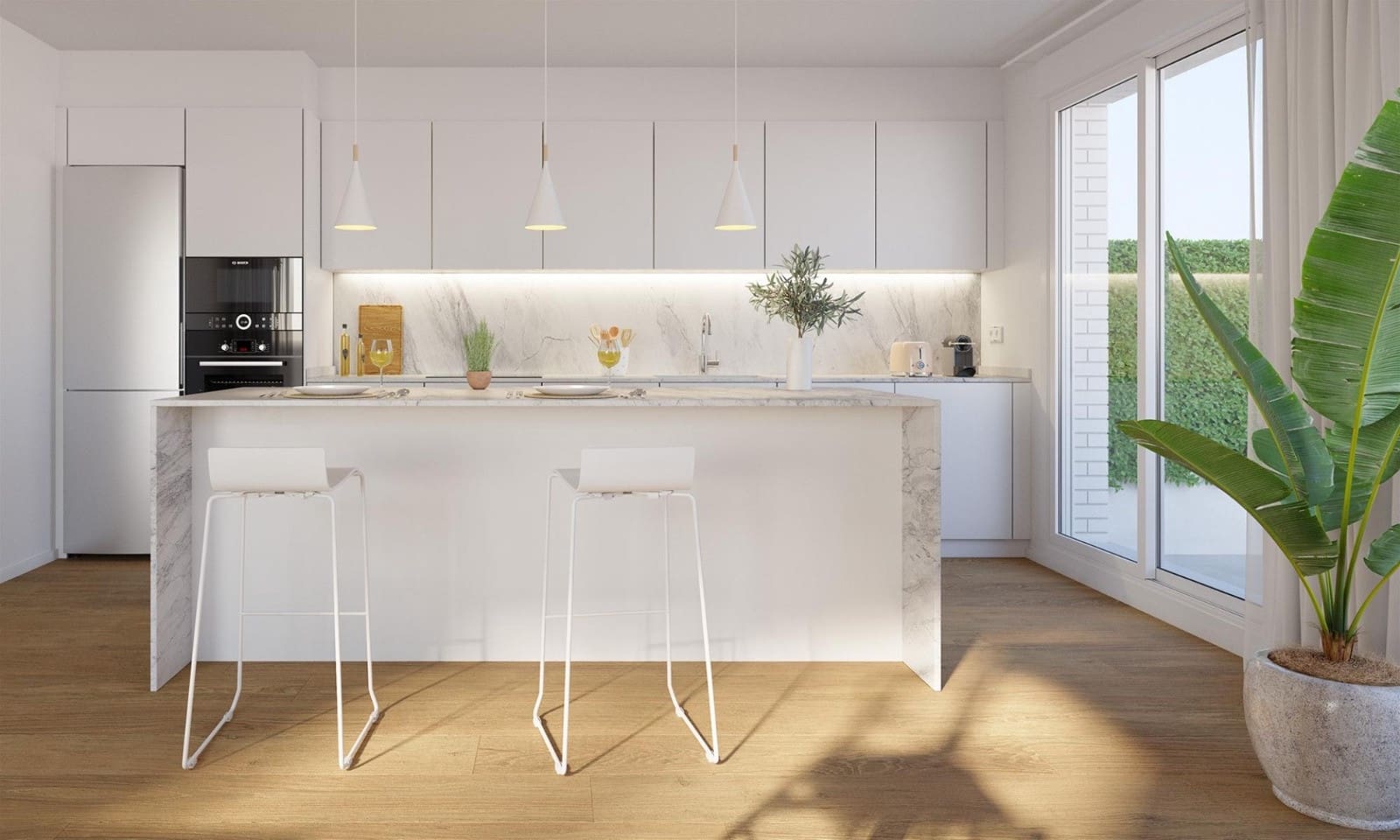 3 slaapkamer Appartement te koop in Nueva Andalucia met zwembad garage - € 431.655 (Ref: 9001059)